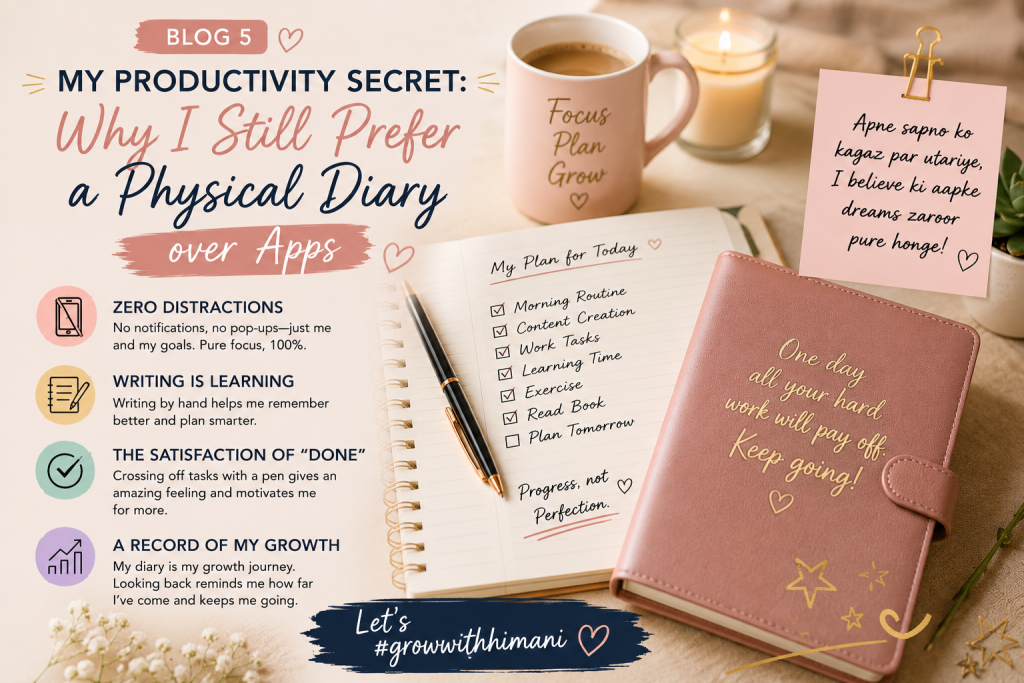 My Productivity Secret: Why I Still Prefer a Physical Diary over Apps Image 8 1024x683